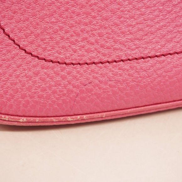 Gucci New Jackie handbag 137335 pink leather with champagne gold hardware pre-ow - Picture 7 of 10